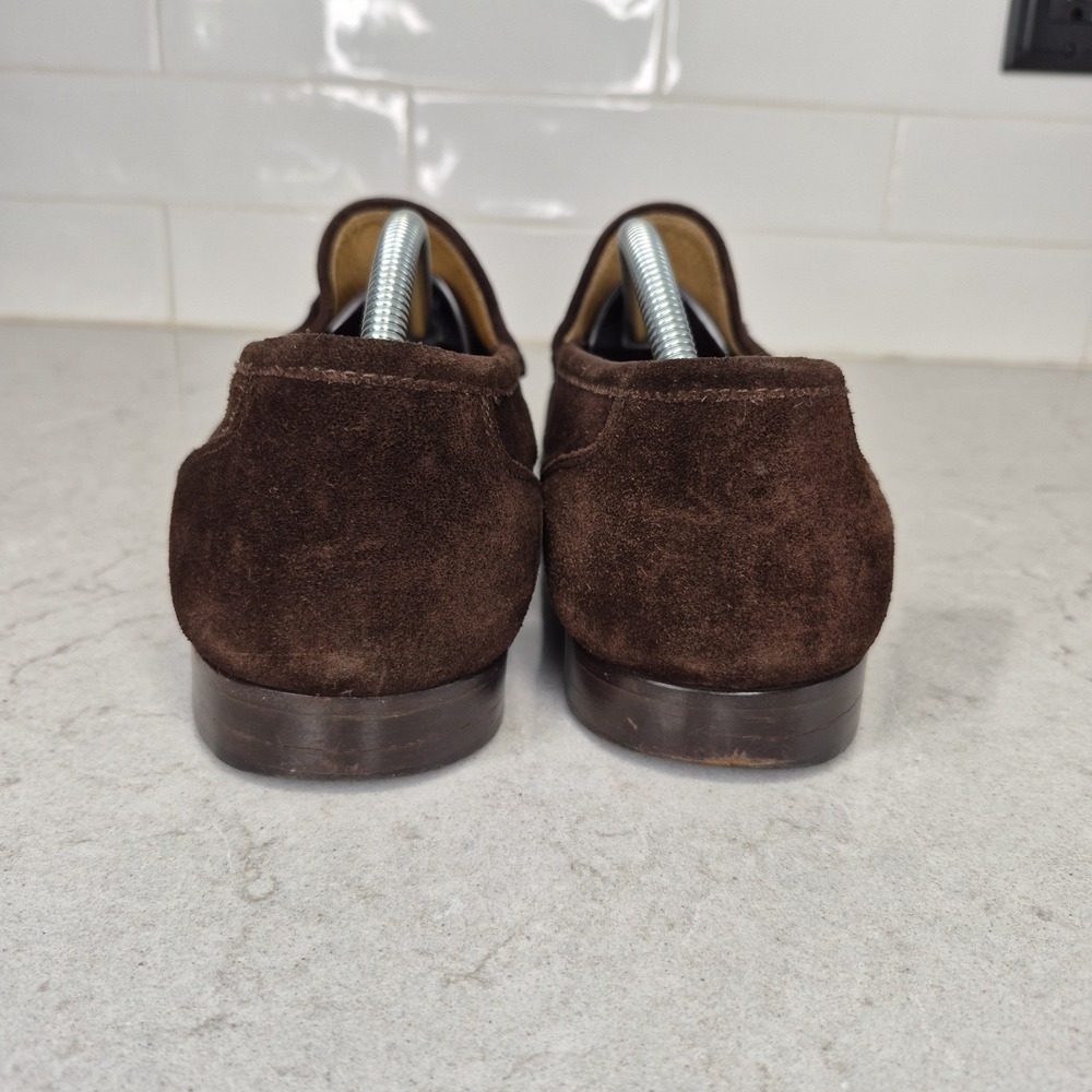 Church's Brown Suede Horsebit Loafers Men's UK 12 / US 13 England Gucci Style - Picture 5 of 13
